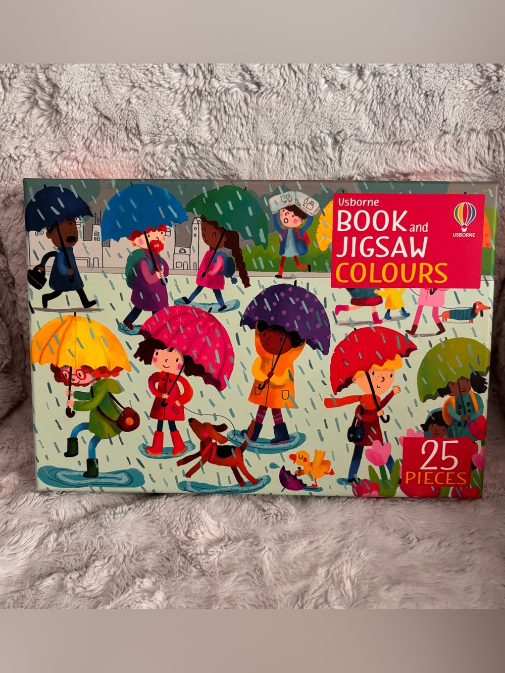 Usborne 25 Piece Puzzle & Book